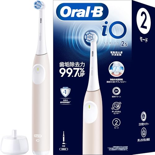 Braun Oral-B iO2S Electric Toothbrush (The Ultimate Beginner s Guide) iOS21C90PK Pink [Amazon.co.jp Exclusive]