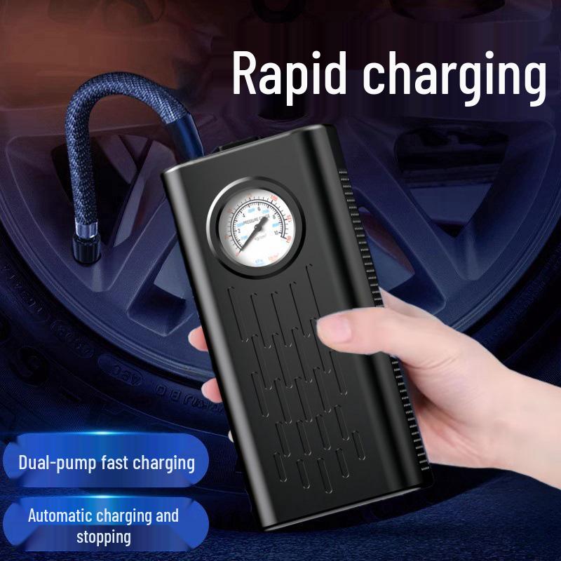 Portable Electric Tire Air Pump for Cars - Handheld, Durable, Compact, Smart Home Compatible