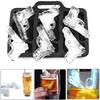 Silicone Toy Gun Ice Mold and Plastic Bullet Shaped Ice Cube Tray, Easily Detachable DIY Ice Cube Mold for Ice Cream Tools