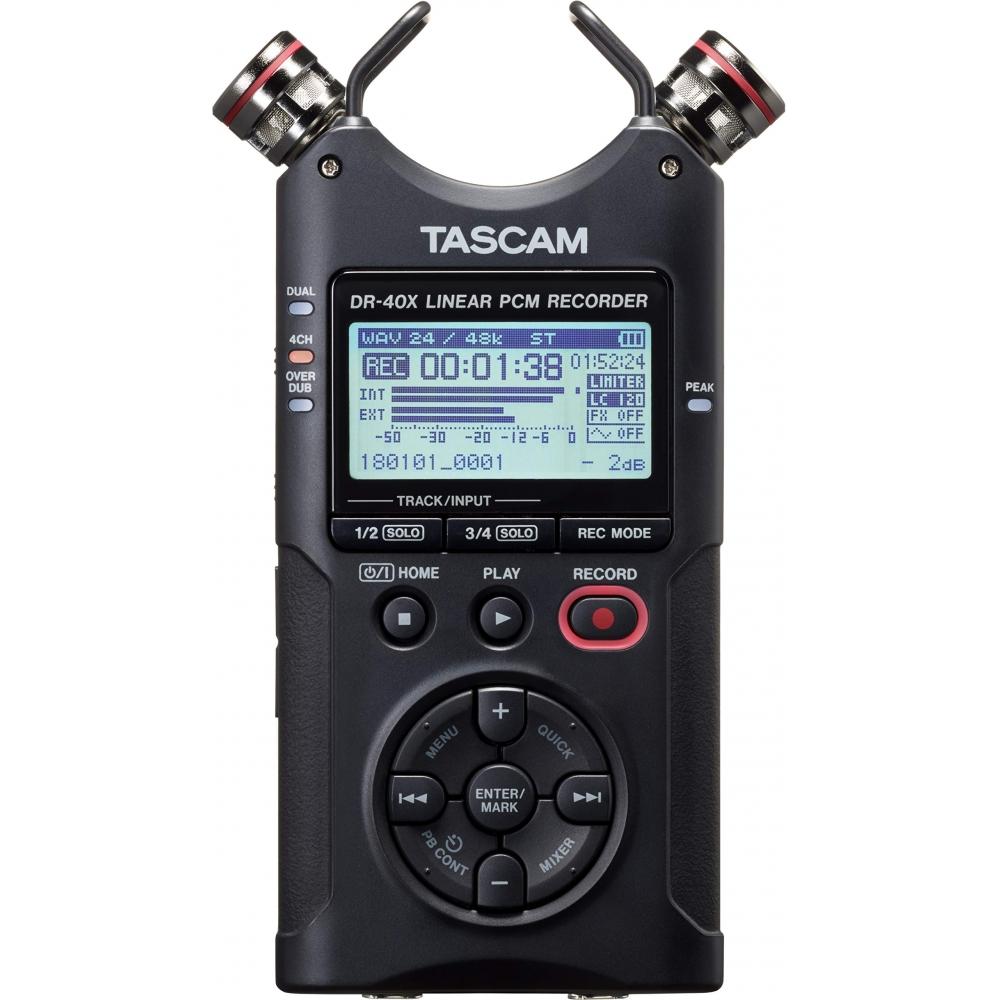 

TASCAM DR 40X USB 4ch PCM USB Youtube ASMR 2496 tascom линейный с аудиоинтерфейсом