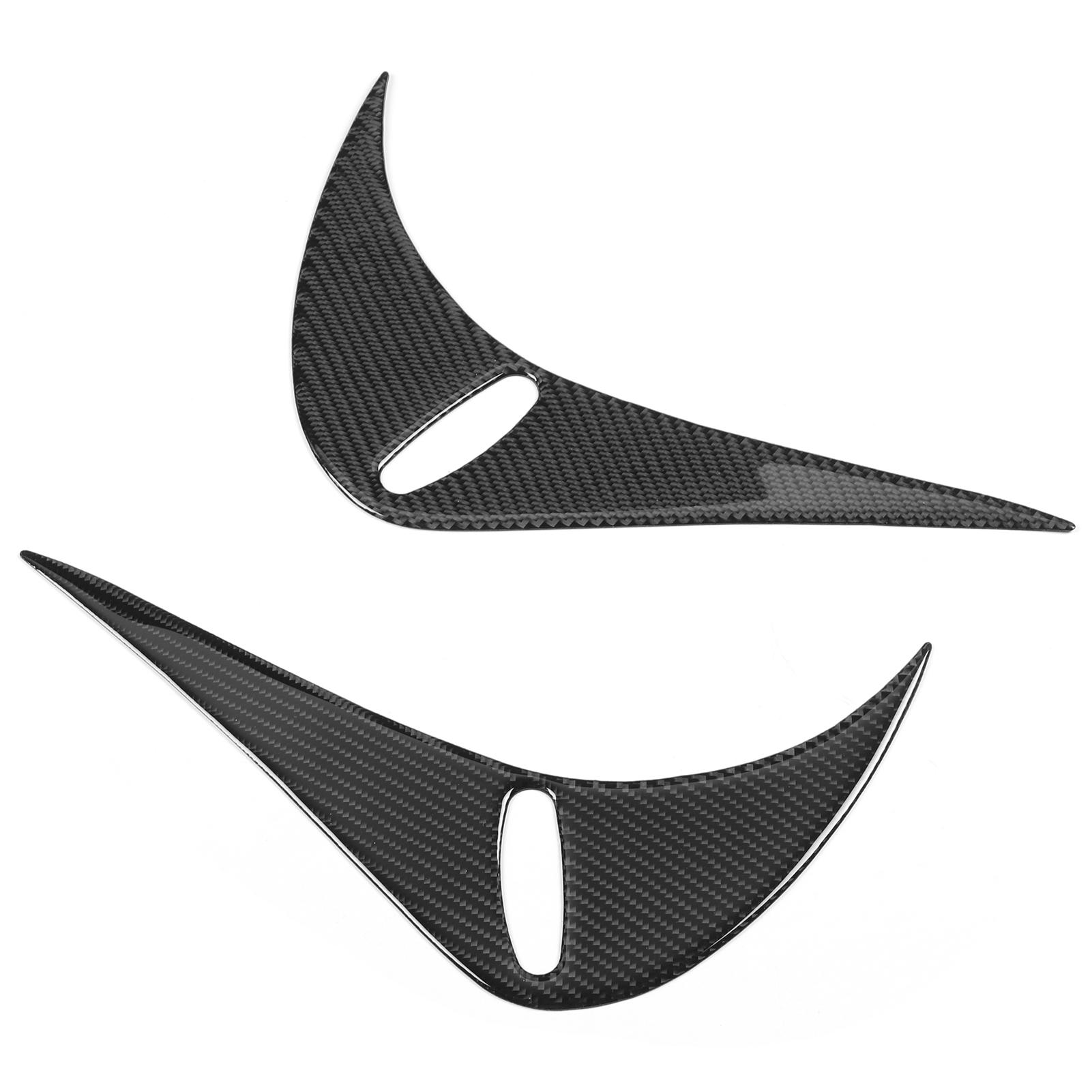 

Пара накладок на фары из углеродного волокна, крышки для век задних фонарей, подходят для Subaru BRZ 2012–2016