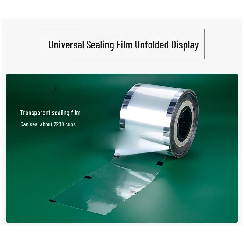 Transparente Plastikbecher-Siegelfolie (90/95mm)