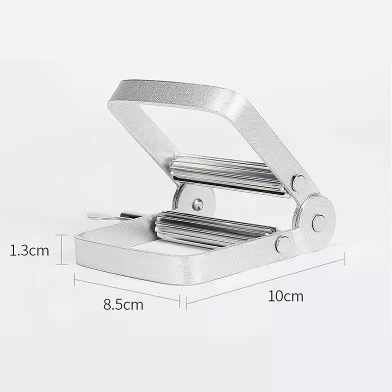 Stainless Steel Manual Paste Squeezer for Toothpaste, Hair Dye, and Cream