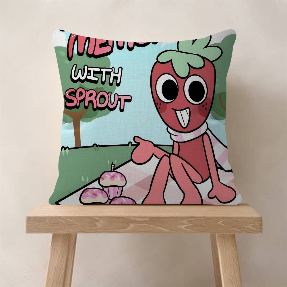 Popular Game DDandys World Pillow Gift Home Office Decoration Pillow Bedroom Sofa Car Cushion CoverPillow Case
