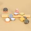 Round Pills Box Case for Pocket, Metal Medicine Tablets Holder Case Pills Organizers Pills Container for Travel Handbag