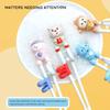 Essstäbchen für Babys, Cartoon-Tier-Anfänger, Essstäbchen, Geschirr, Essstäbchen