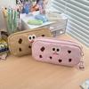 Cookie Pencil Bag Female Creative Cute Funny Stationery Bag Large Capacity Storage Bag Primary and Secondary School Students Class Bag