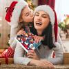 Scatola Regalo Conto alla Rovescia per le Feste 2026 per Bambini Adulti Calendari dell'Avvento Pollo 2025, 24 Giorni Ornamento Animale Piatto 2D Divertimento di Natale Bomboniere per Feste Calza