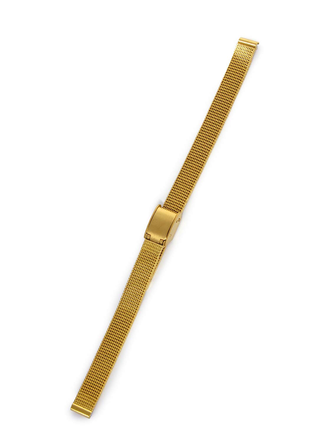 CASSIS Mesh Watch Strap MESH SLIDE 8mm Gold with Replacement Tool X0023304010008