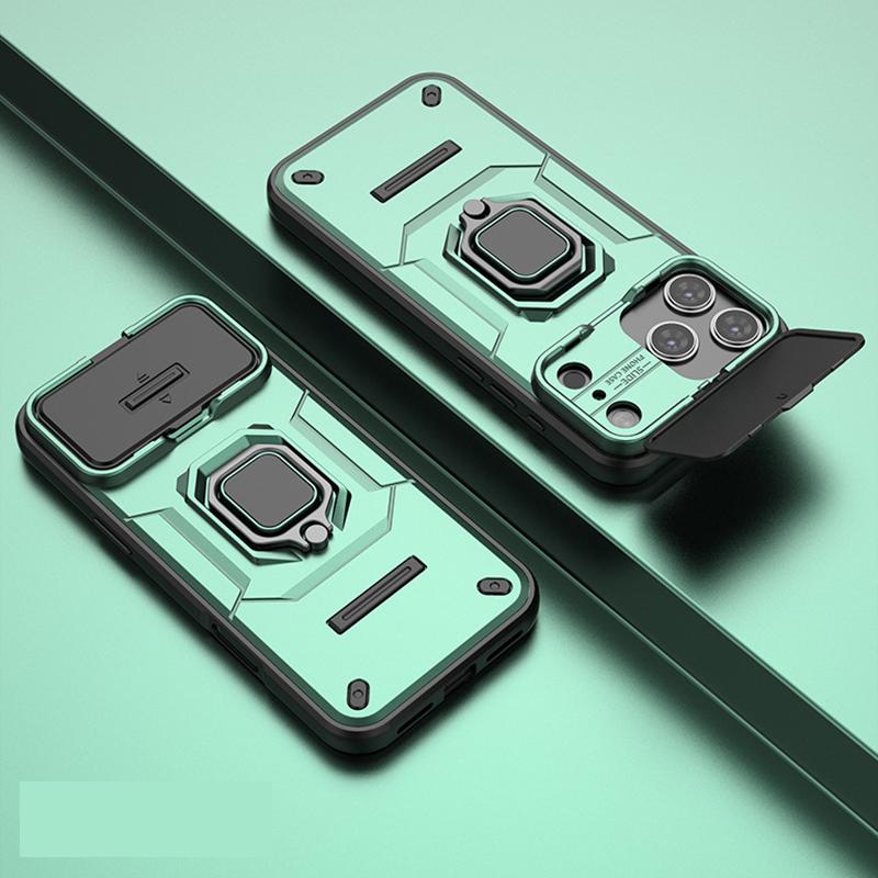 

iPhone 17 Phone Case,Military-Grade Magnetic Kickstand Phone Case Cover for iPhone 17 зелений