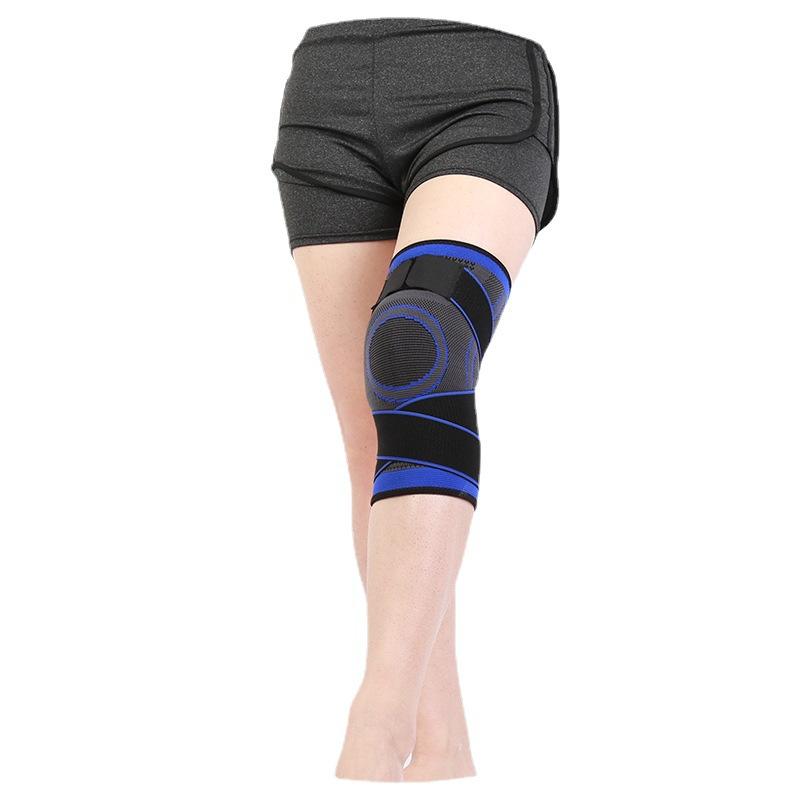 

Настраиваемые наколенники, трикотажные нейлоновые бинты, давящие наколенники, спортивные наколенники, защитное снаряжение для бега и наколенники с ремнями. XL