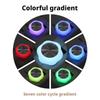 Colorful Car Ambient Light Wireless USB Car Interior LED Car Atmosphere  Light Wireless Modification Night Lights