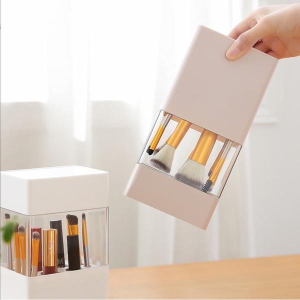 Ecarla Organizer Na Pędzle 12Szt Pojemnik Do Suszenia 22X10,5X8Cm Róż Cb71R