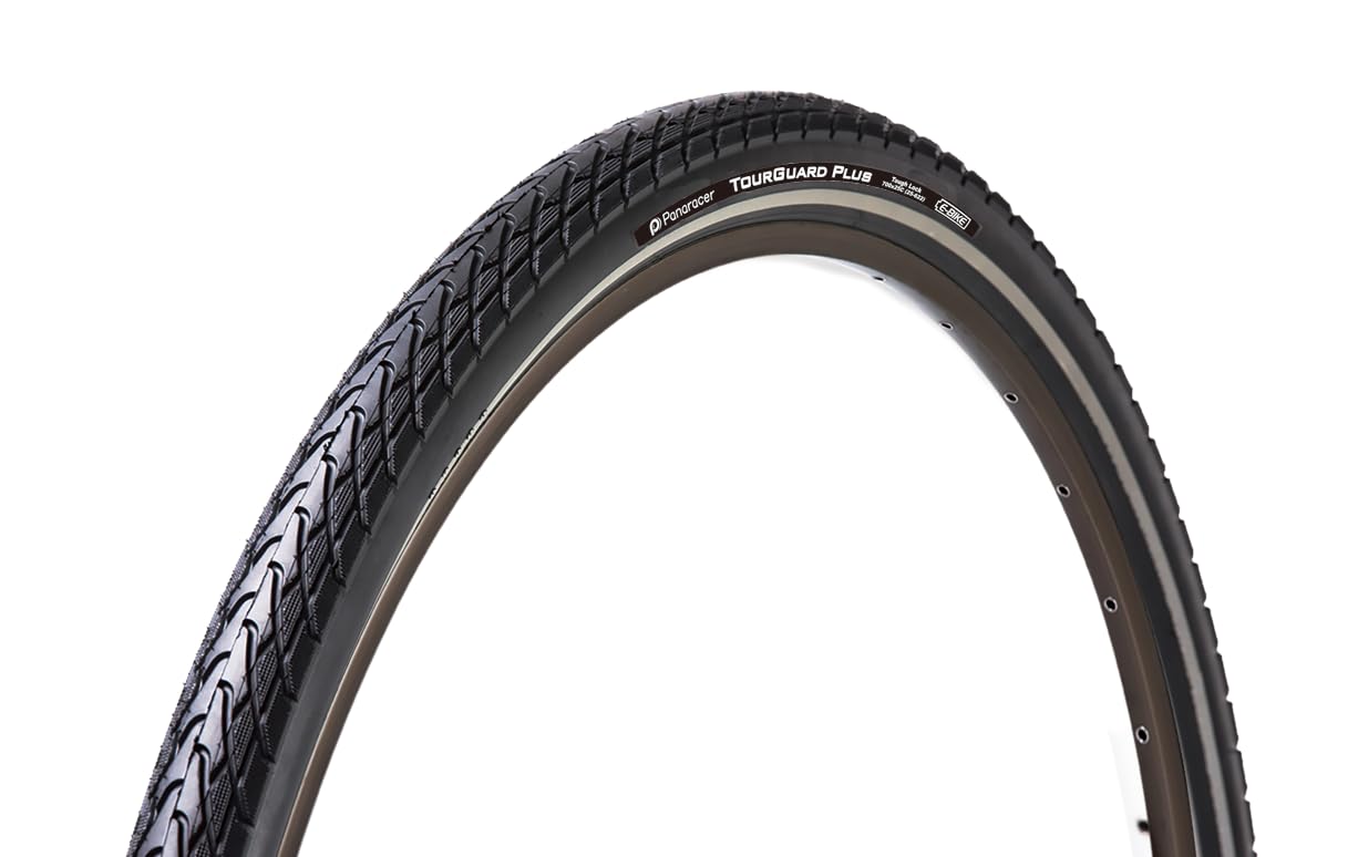 

Покрышка Panaracer Tour Guard Plus 700x25C Клинчер Черная 8W725-TRGP-BRE чёрный