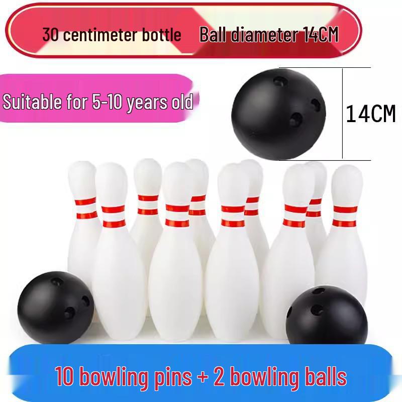 Smiley Face Design Bowling Set for Indoor/Outdoor Team Building – Fun for Kids and Adults