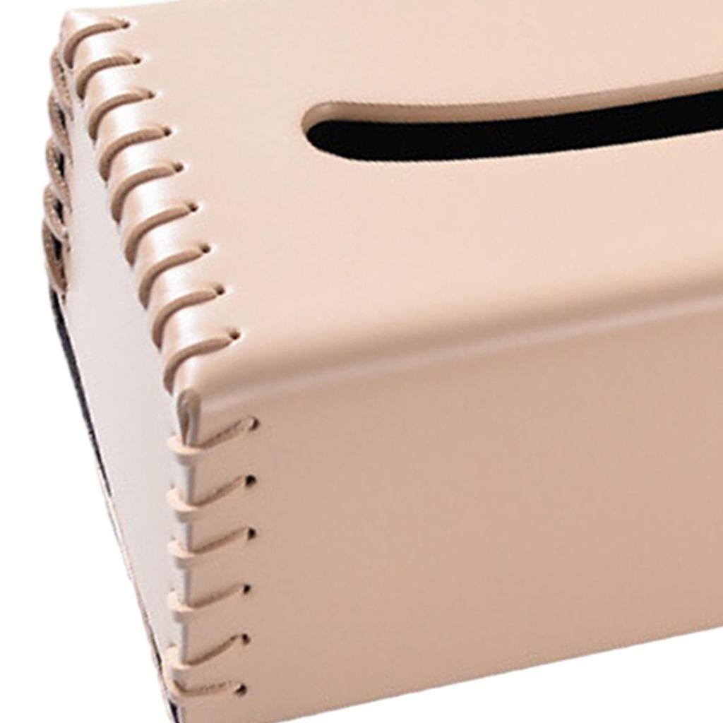 Bathroom Toilet Paper Holder Modern Tissue Box for Living Room Home Light Pink