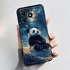Custodia Carina a Cartoni Animati Per ZTE Blade A36 Guscio Stampato Cover Protettiva Guscio Nero in Morbido Silicone