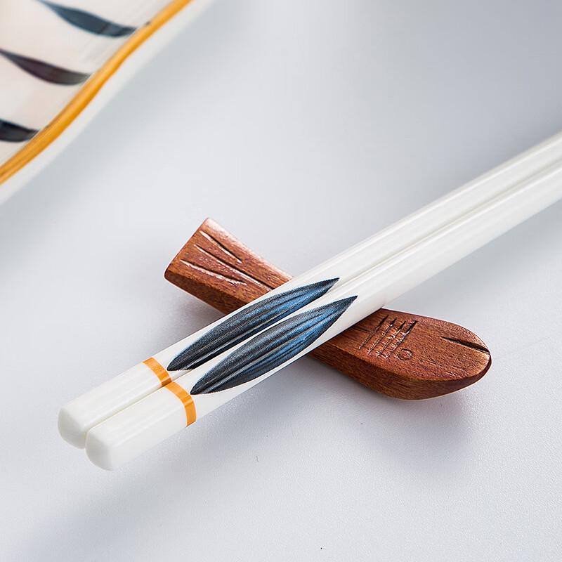 TLXT Ceramic Chopsticks Gift Set