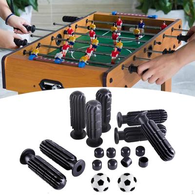 8 stück Tischfußball Spiel Griff Ersatz Griffe Zubehör Teile Tisch Fußball mit Ende Stecker