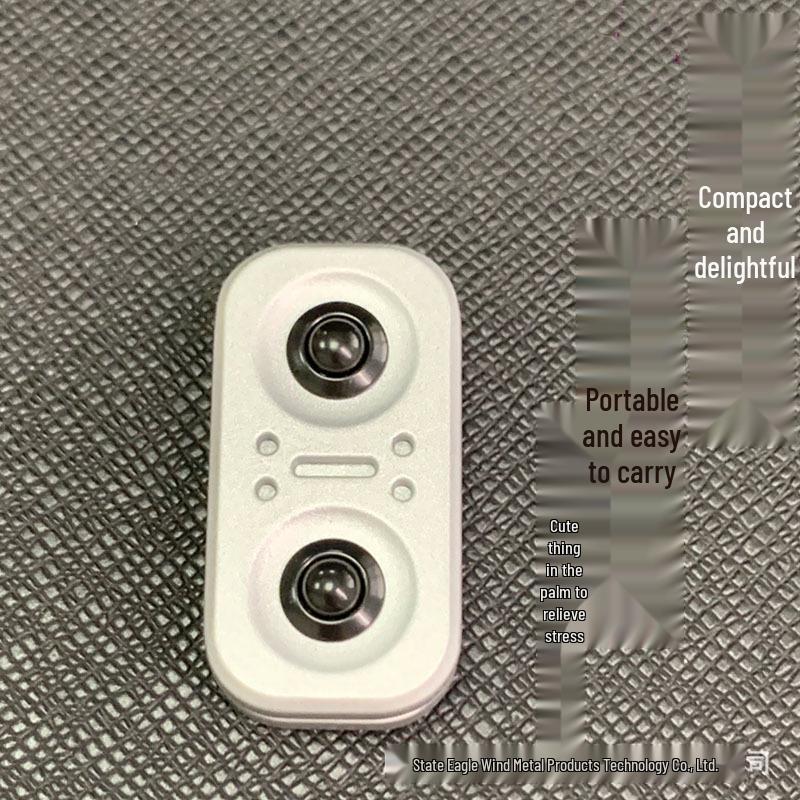 Zinc Alloy Metal Owl Rotating EDC Fidget Spinner Decompression Toy