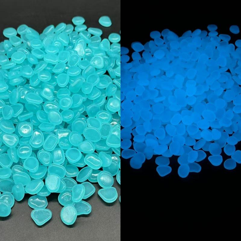 Medelstora Konstgjorda Lyser i Mörkret Stenar för Vas, Krukväxter och Akvarielandskap (1-1,5 cm)