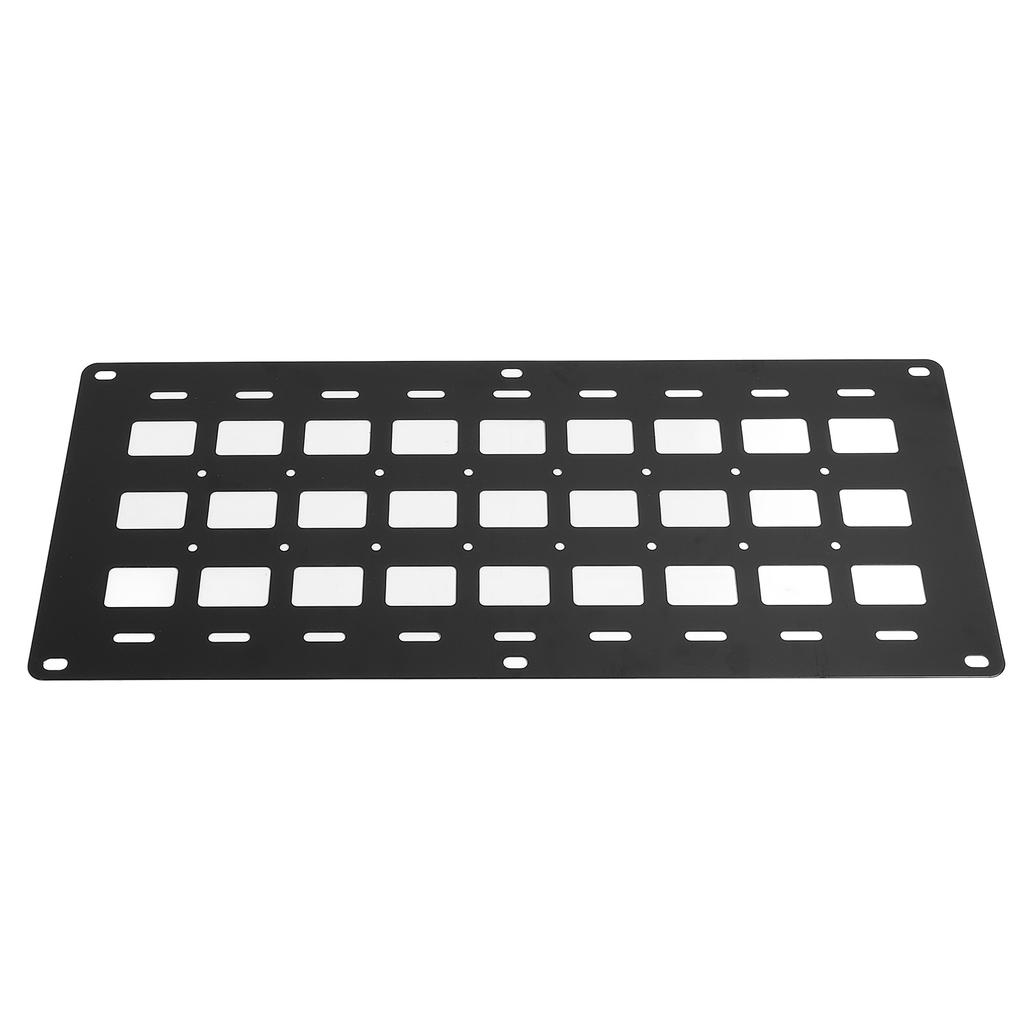 Panou Molle pentru Benă Camion 810 X 340 X 2mm Multifuncțional cu Bază de Fixare Stud Șină L Panou Organizator Depozitare