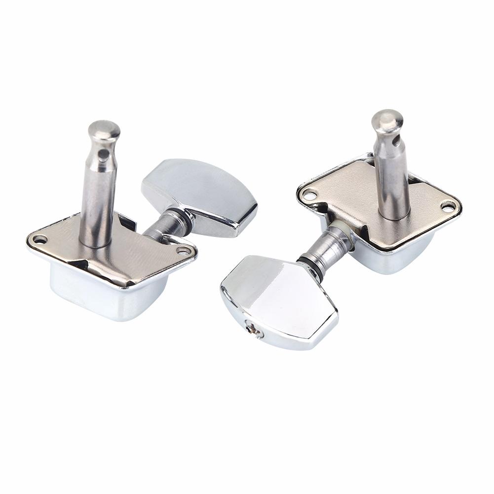 3R 3L Semiclosed Metal Machine Heads String Tuning Key Pegs Tuners for Folk Guitar
