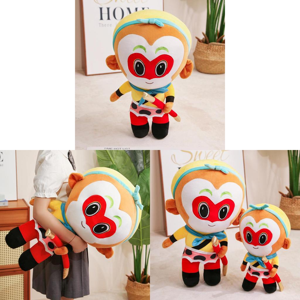 Sure Here Are Ten Descriptive And Keyword-rich Titles For The Sun Wukong Plush Toy