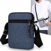 New Lightweight Portable Shoulder Bag Men's Casual Minimalist Mobile Canvas Bag Outdoor Tide Slung Bag