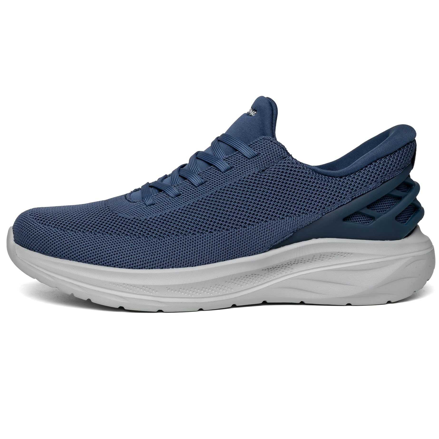 

Foxsense Sneakers While Recommended by Physical Walking Running Most Shock Easy to Walk Perfect for Standing Size Men s Lace-Up (Slip-On Standing, синий