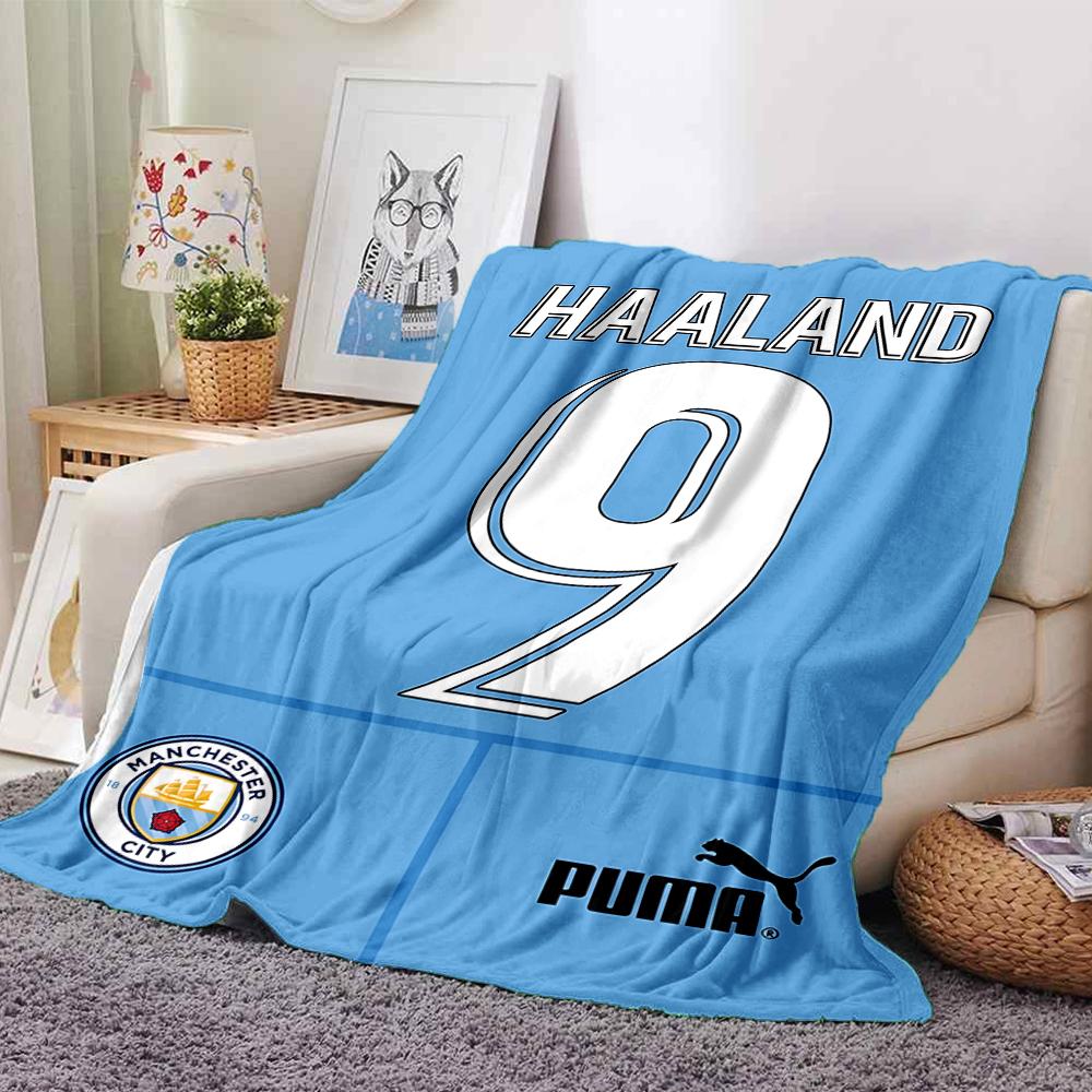Manchester City Legend Blankets Flannel Printed Breathable Warm Throw Blanket for Home Office Bedspreads 0708a85