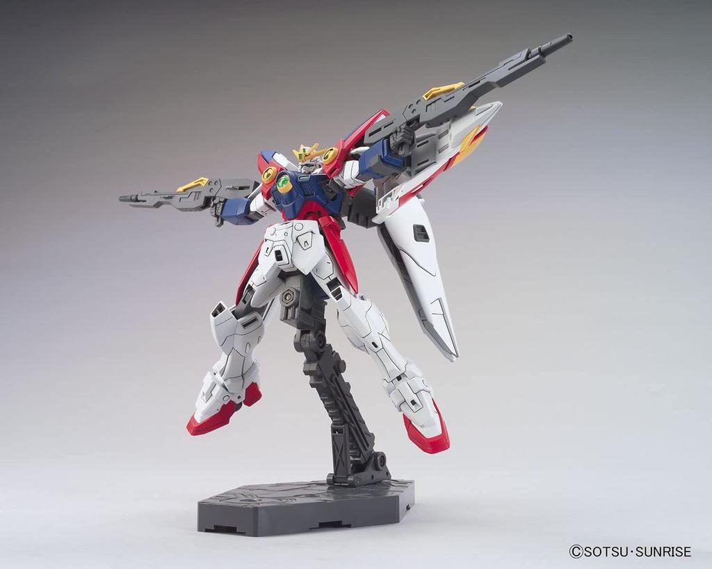 HGAC Wing Gundam Zero Suit Gundam Ages 8 and Up 1/144 XXXG-00W0 (Mobile Wing)
