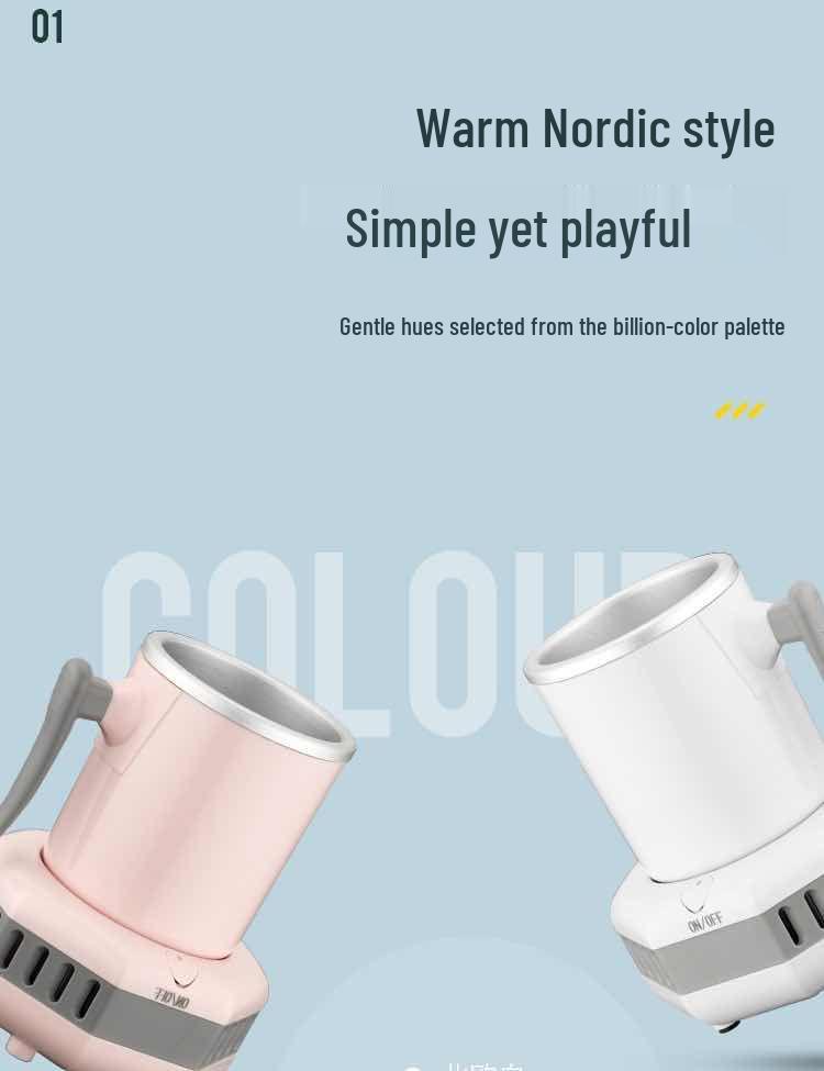 Portable Rapid Cooling Cup - Quick Chill Student Drinkware for Dorm or Office