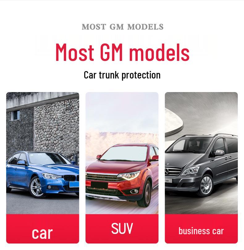 Gumowa listwa ochronna do bagażnika samochodowego, zapobiegająca kolizjom i zarysowaniom