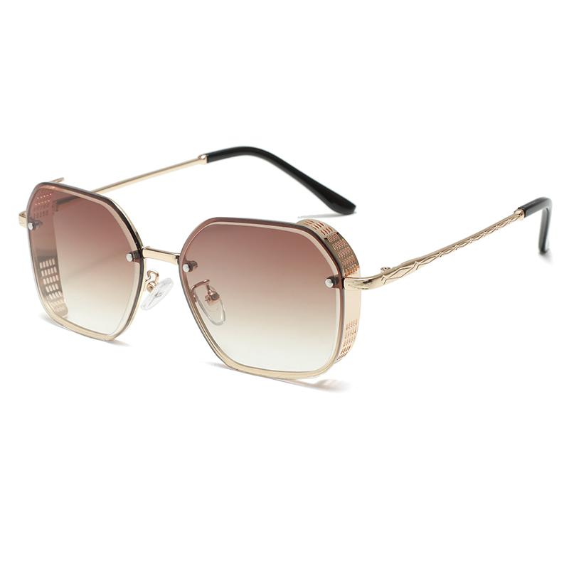

Metal Steampunk Sun shades Men Women Fashion Round Eyewear Designer Classic Sun Eyewear High Quality Oculos de sol