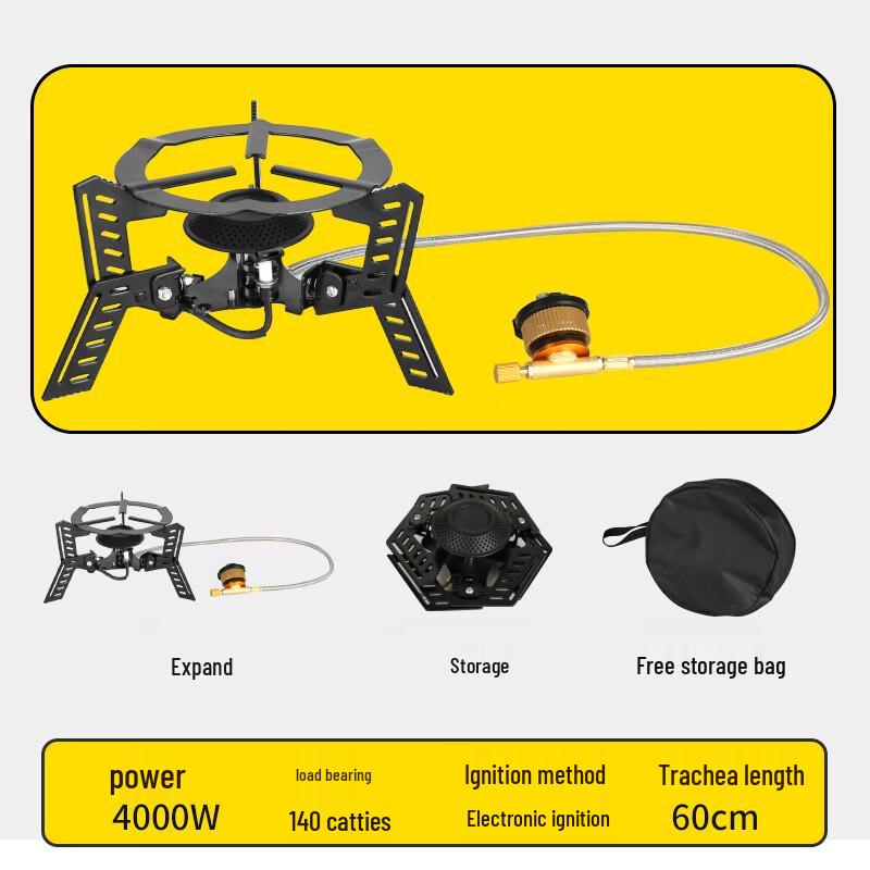 OEING UFO Style Outdoor Windproof Gas Stove