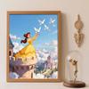 Diamond Art Painting Kit Diamond Belle's Dreams Handmade Diy Gifts, Wall Art Crafts, Home Room Decoration