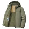 Men's Winter Hooded Waterproof Jackets Coat Hiking Camping Skiing Plus Size Outdoor Sports