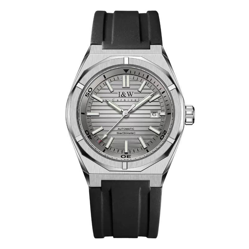 IW Luminous Mechanical Men Wristwatches Luxury Sapphire Glass MIYOTA Movement Automatic Watch For Men Reloj Hombre New