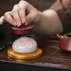 Color-changing Small Steamed Buns Tea Pet Ornaments Creative Tea Tray Decorative Household Resin Handicrafts Teaware Accessories