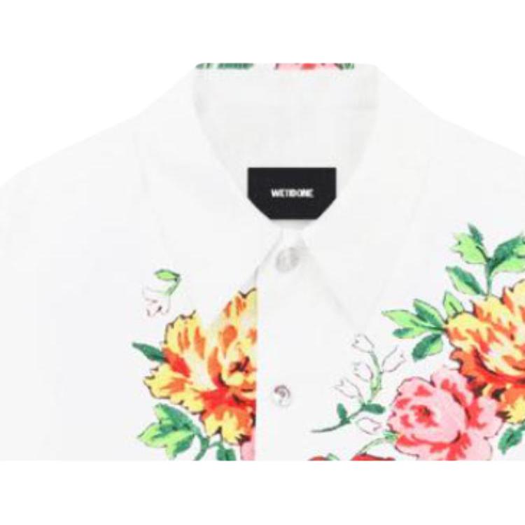 WE11DONE SS23 Jackets Unisex White Lapel Moderate Other WD-JK1-23-245-U-MX