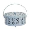 Portable Mosquito Coil Tray Holder Anti-fire Sandalwood Incense Burner Box Cover Anti-Mosquito Supplies Home Insect Repellent