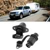 Easy To Install 3 Core Trailer Plug Connector With Sturdy ABS Construction For Caravans Motorhome Wiring Long Lasting Use