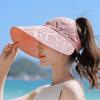 UV Protection Large Brim Sun Hat Letter UV Protection Hat Stylish Summer Panama Hat  Men