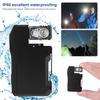 400LM LED Keychain Light Rechargeable Magnet Work Light Keychain Flashlight for Camping Hiking