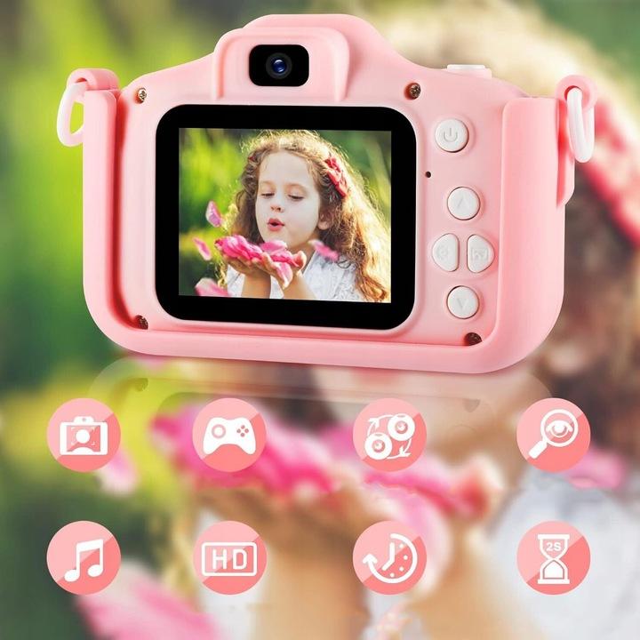 Kamera Cyfrowa Fotograficzny Zabawka Dla Dzieci, Z Karta 32 Gb I Czytnik