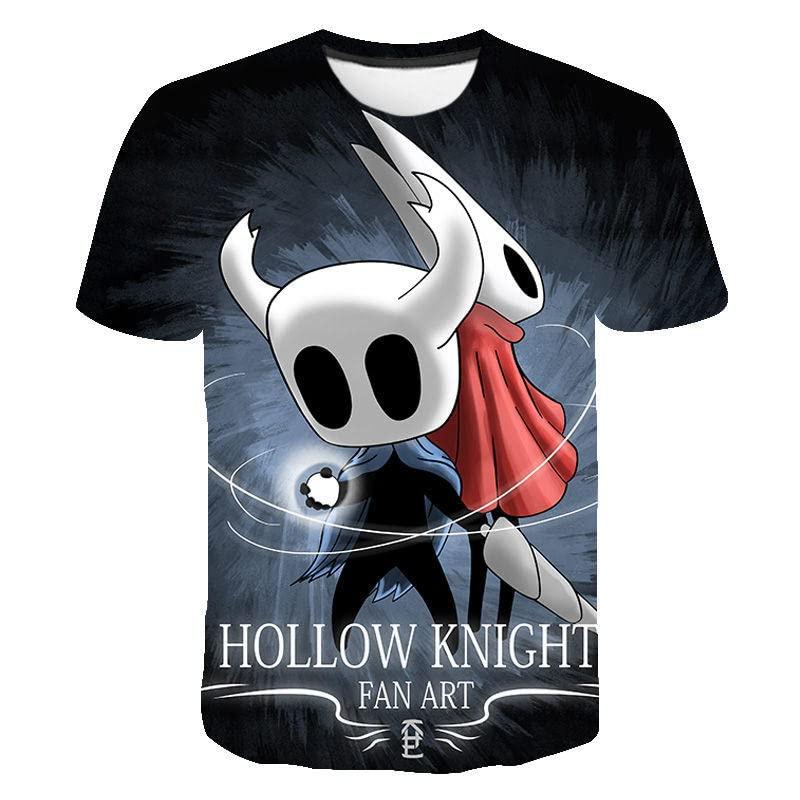 3D Game Hollow Knight Printed T Shirt Kid Fashion Streetwear Short Sleeves Men Hip Hop Tee Shirts Harajuku Clothes T-shirts Tops