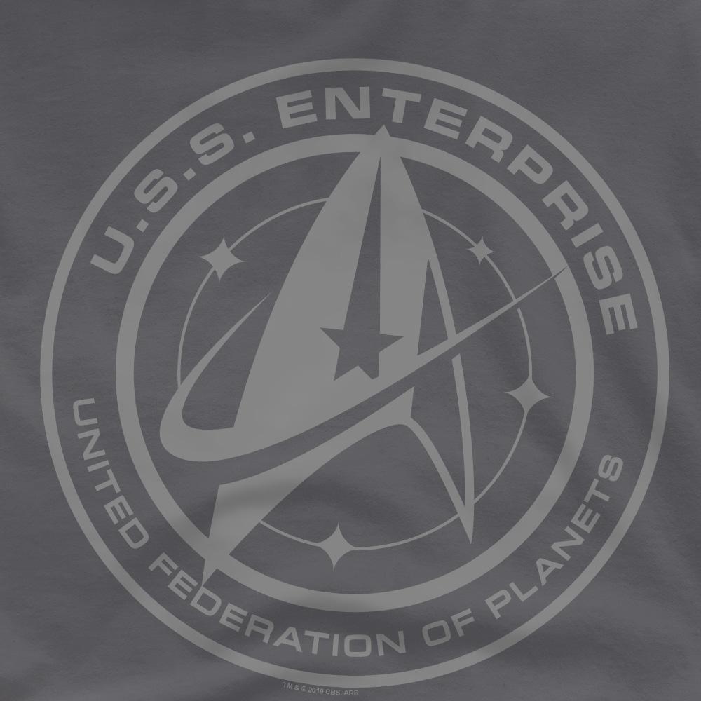 Star Trek: Discovery Mens Enterprise Crest T-Shirt