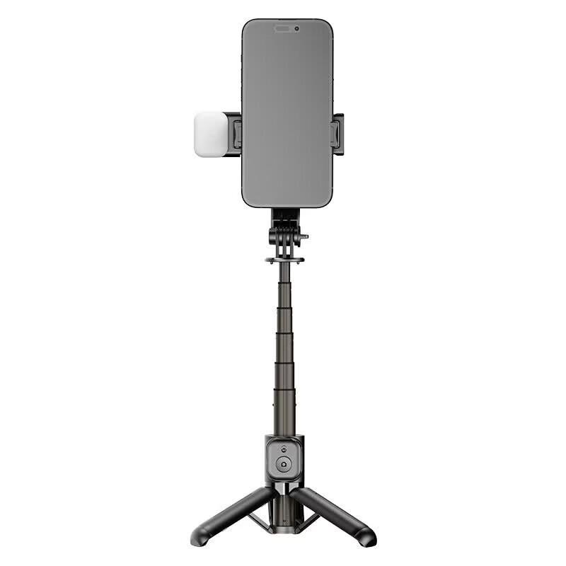 Burrenshur Mini Aluminum Bluetooth Selfie Stick Tripod