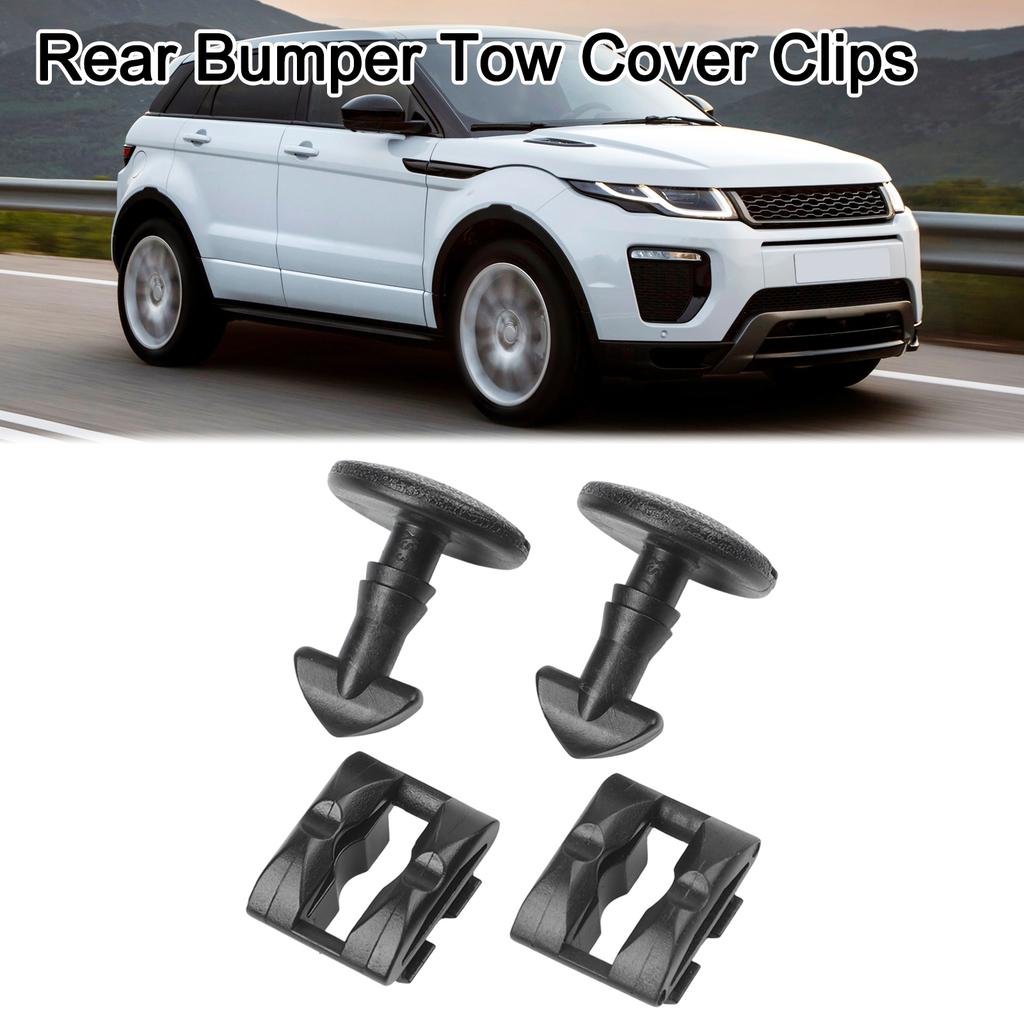 REAR Turn Lock Clips 2pcs BUMPER For LAND ROVER DISCOVERY 3 4